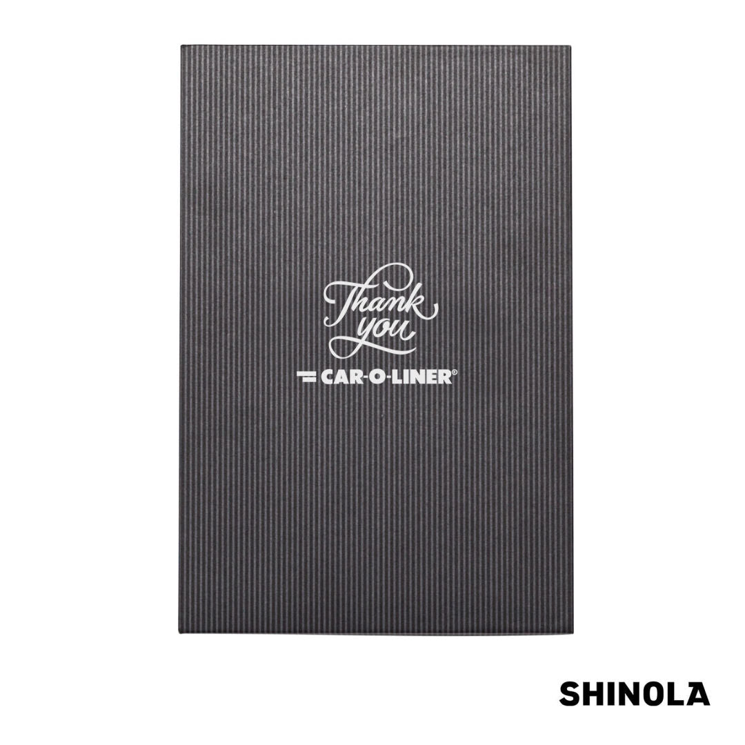 Shinola® HardCover Journal/Clicker Pen Gift Set - (M)