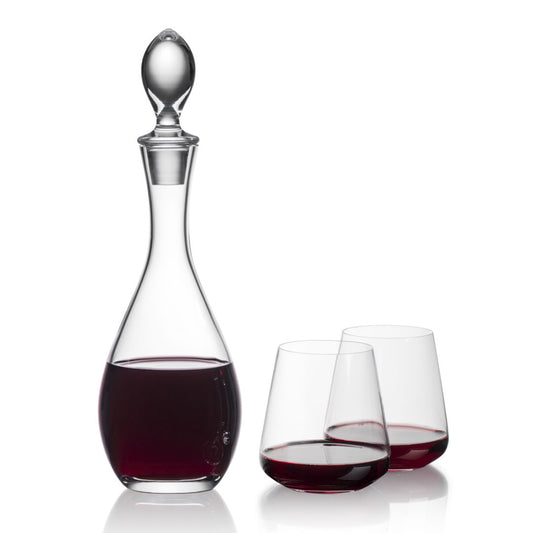 Malvern Decanter & Breckland Stemless Wine