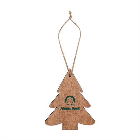 Wooden Tree Ornament