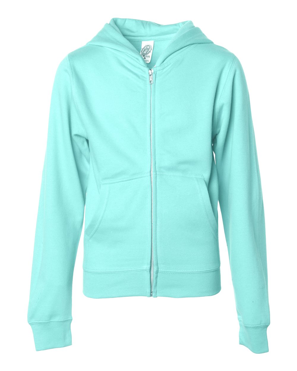 Youth Midweight Full-Zip Hooded Sweatshirt - SS4001YZ