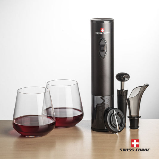 Swiss Force® Opener Set & Breckland Stemless Wine