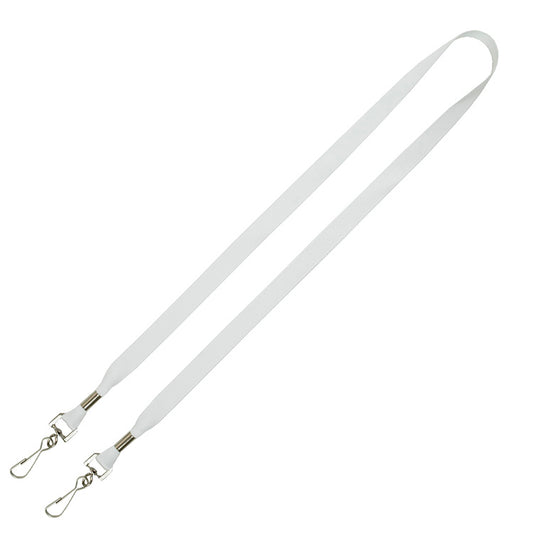 “JULIET” 3/4” Dual Attachment Soft & Smooth Sublimation Lanyard