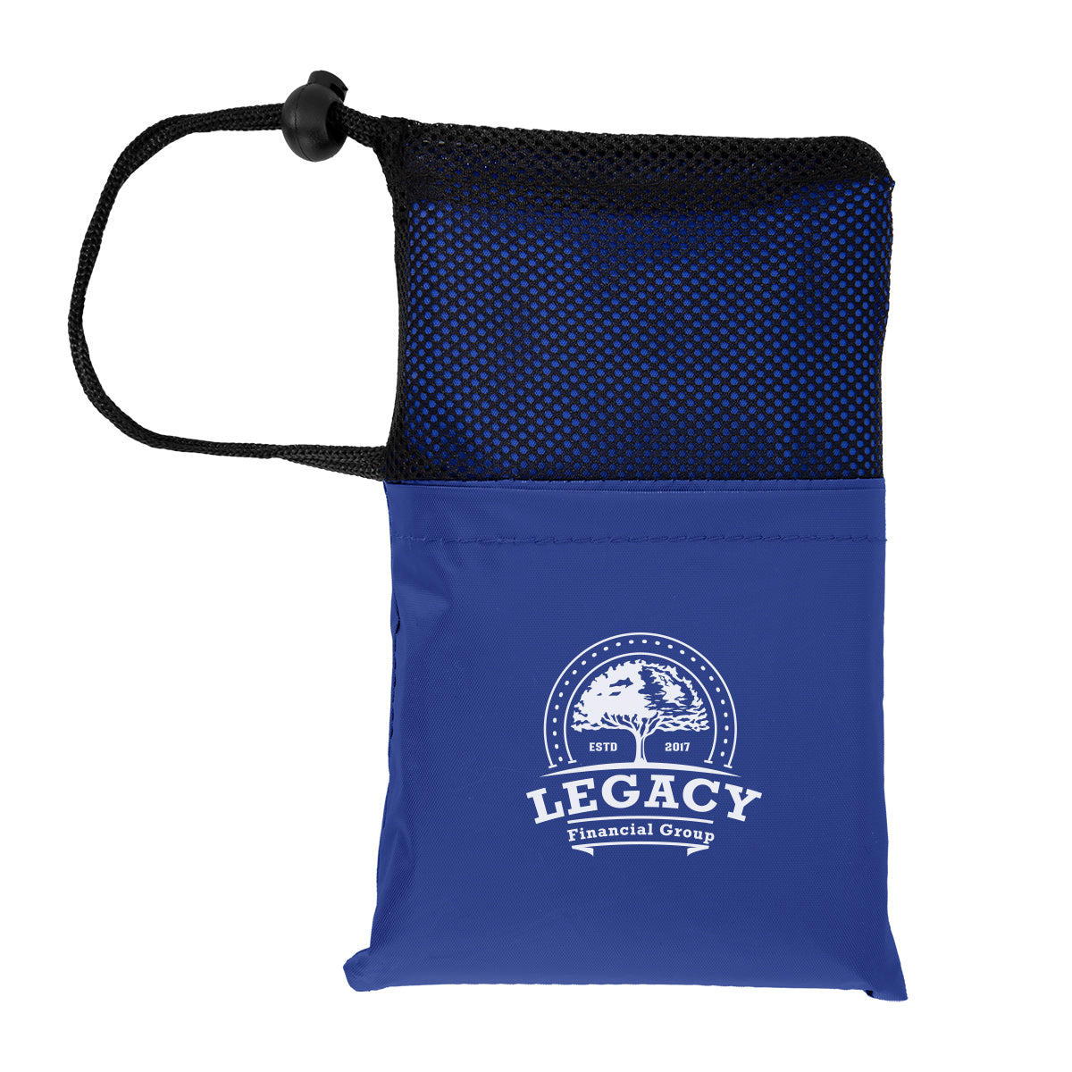 PEVA Poncho With Drawstring Pouch