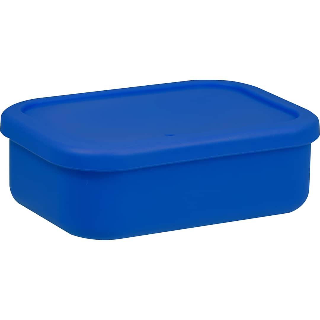 Front View of Multi Silicone Food Storage Box with Air Valve 24oz