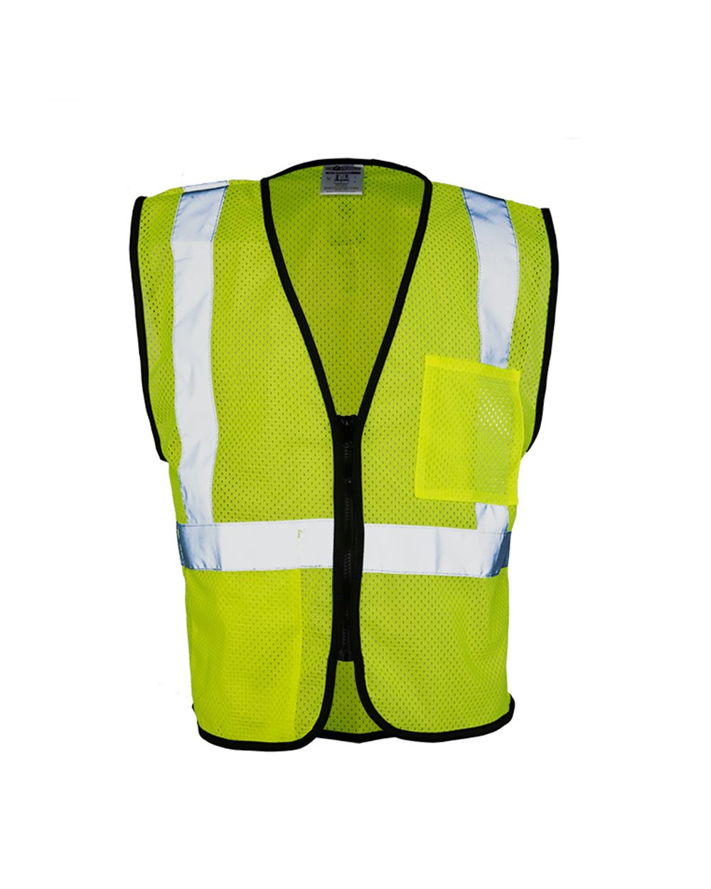 Unisex Double-Pocket Zippered Economy Class 2 Vest - 1537-1538