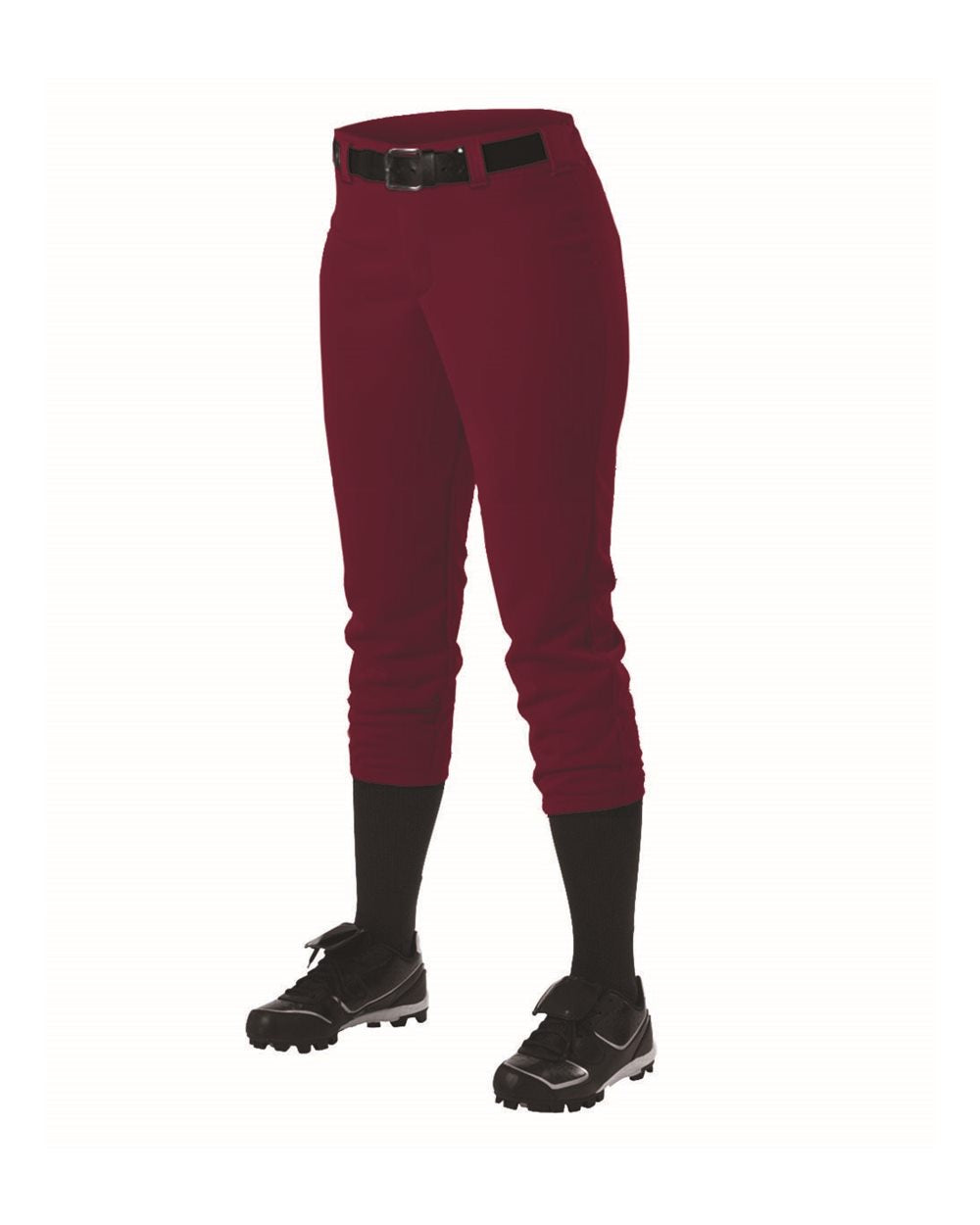 Girls' Fastpitch Softball Pants with Belt Loops - 605PBWY