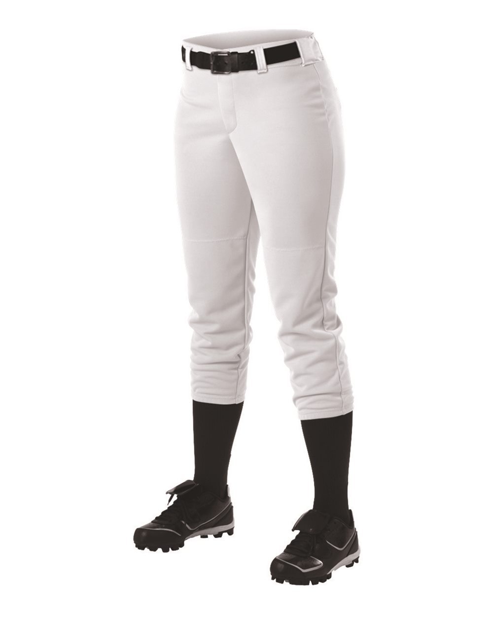Girls' Fastpitch Softball Pants with Belt Loops - 605PBWY