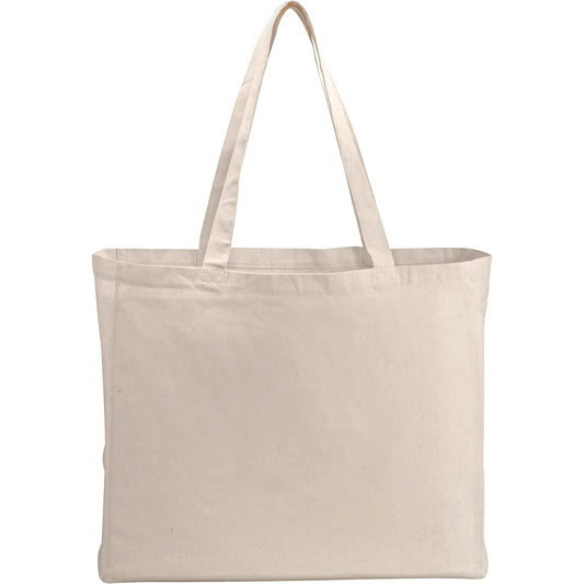 Natural 6oz Cotton Canvas All-Purpose Tote