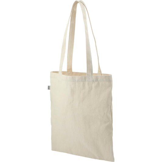 Front View of Natural Hemp Cotton Tote