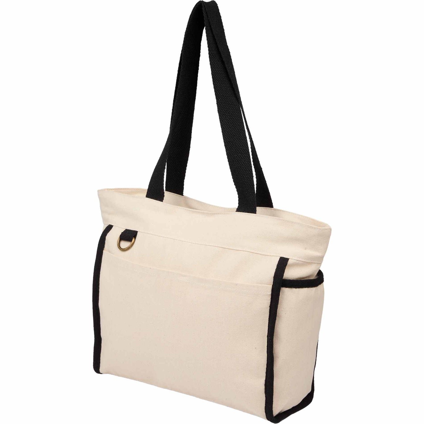 10oz Organic Cotton Accent Tote