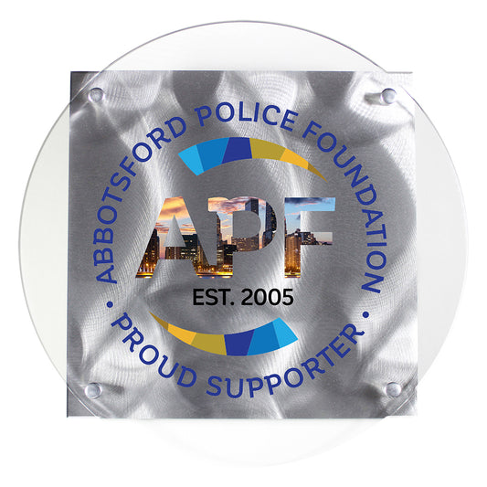 Deco Series Plaque - 4 Color Process - (11¼" x 11¼")