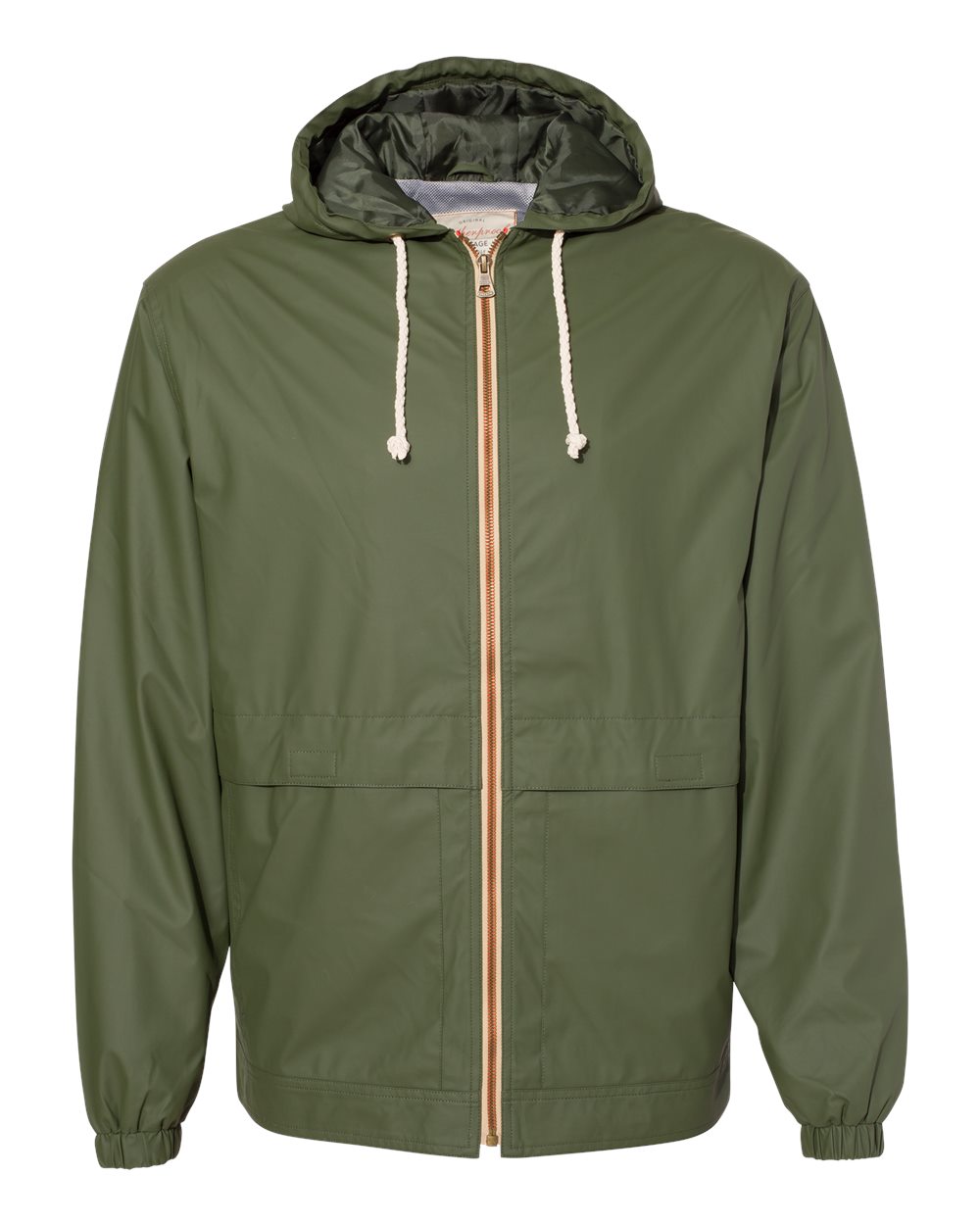 Unisex Vintage Hooded Rain Jacket - 193910