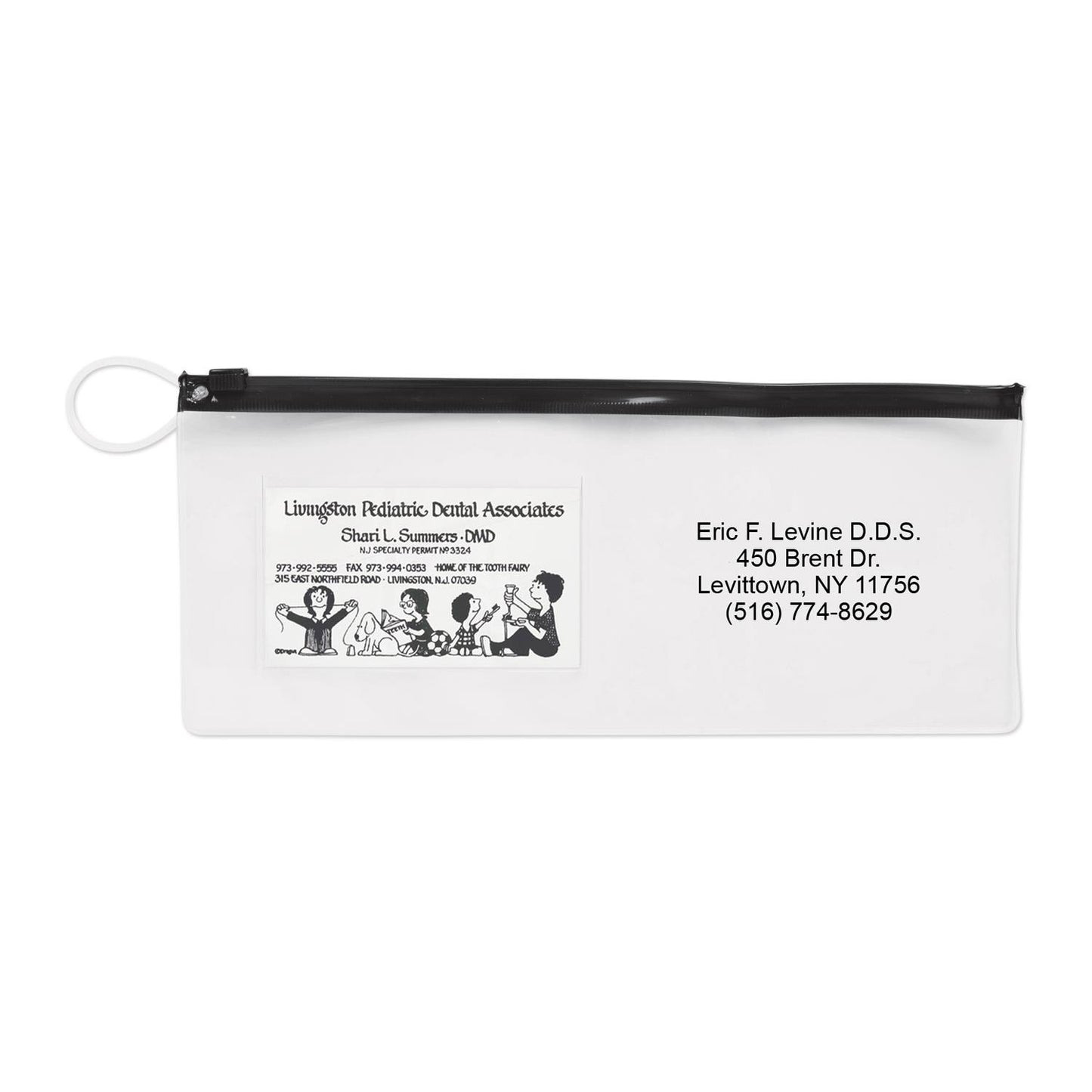 Pouch w/ Business Card Slot & Assorted Color Trim