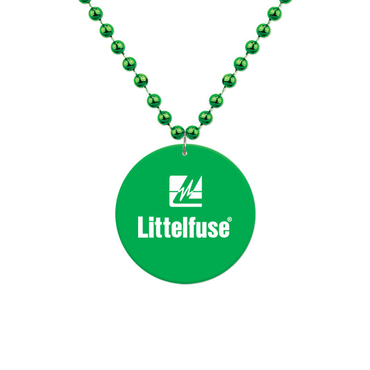 Medallion Bead Necklace w/ Medallion