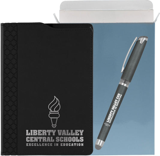 MONTABELLA JOURNAL AND COMPASS PEN GIFT SET