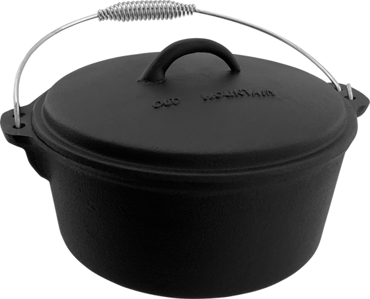 Old Mountain 4.5 Qt Flat Bottom Dutch Oven