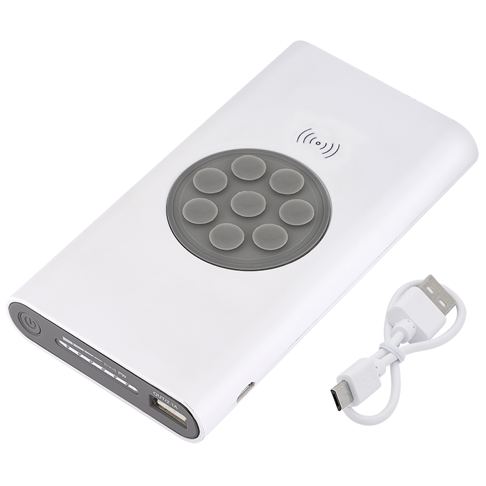 UL Certified Grip Wireless Charger & Power Bank