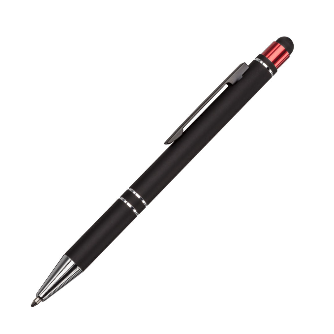 Scroll Metal Ballpoint Pen/Stylus