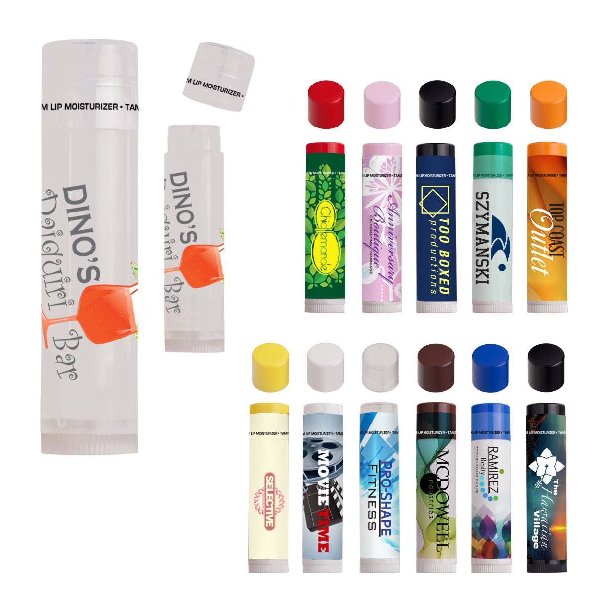 All Natural Lip Moisturizer With rPET Tube