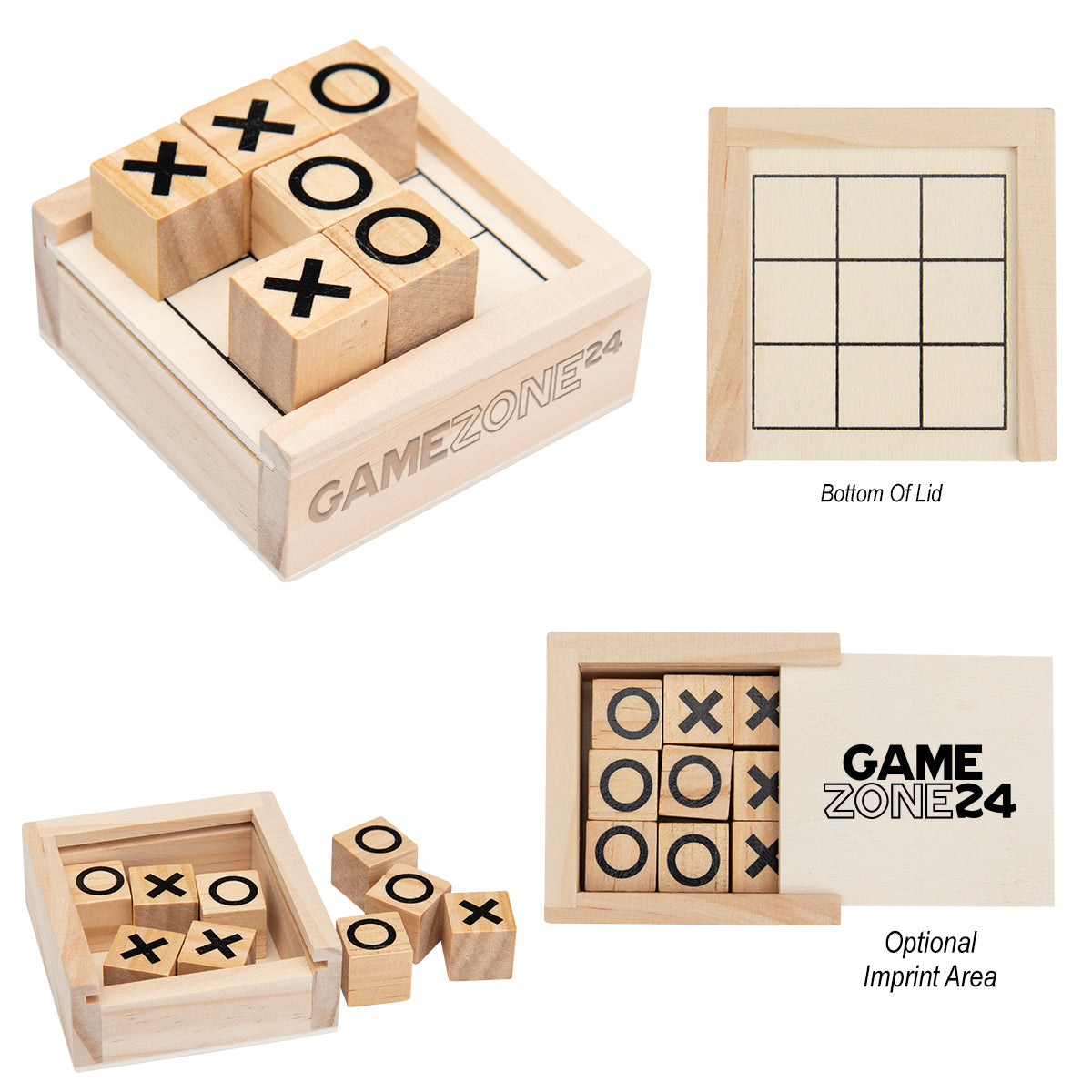 NATURAL Mini Tic-Tac-Toe Game