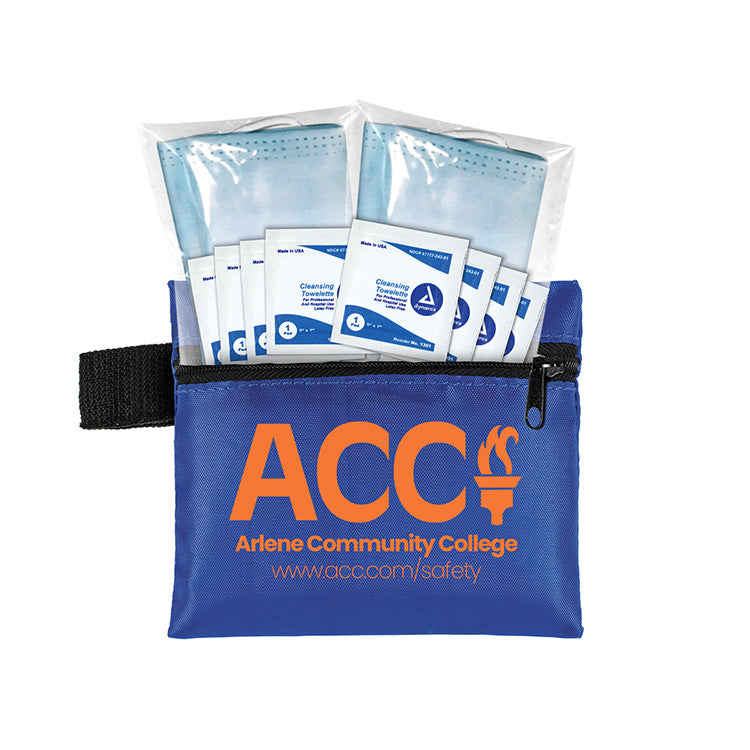 "Titan" Wipe it Down Travel Kit in Zippered Pouch