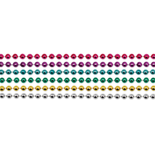 Multicolor 7.5 Mm Bead Necklace - Assorted Colors