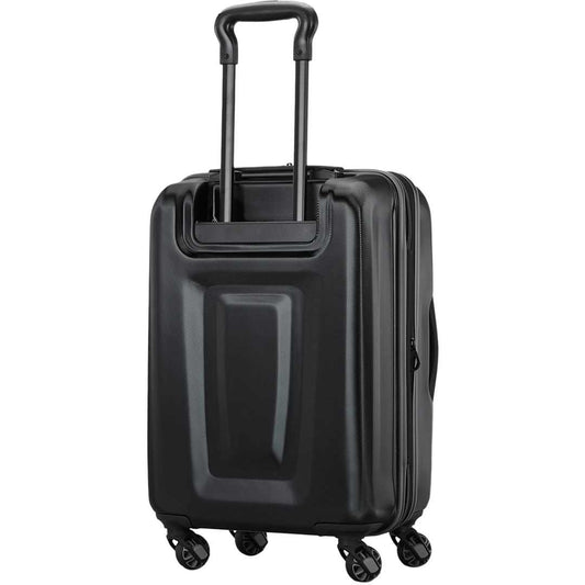 Front View of Black High Sierra Terra Trek Carry-On Luggage