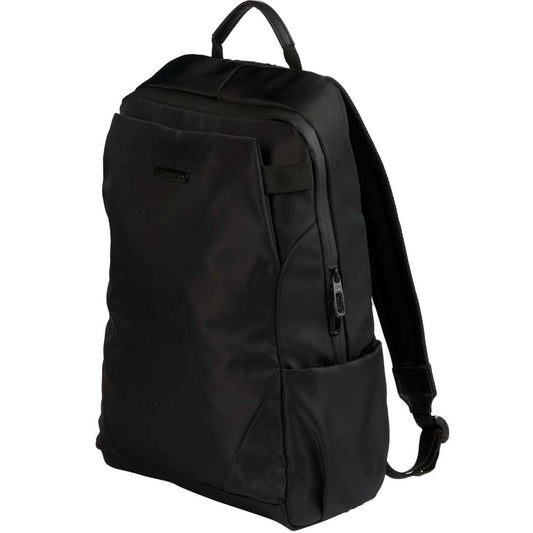 Front View of Black High Sierra Recycled Trivaro Backpack