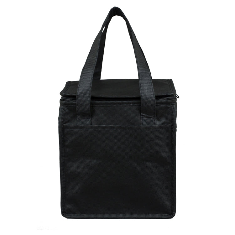 8"W x 8-1/2”H x 6”Gusset - "SUPER FROSTY" Insulated Food Delivery Bag – Lunch Size Tote