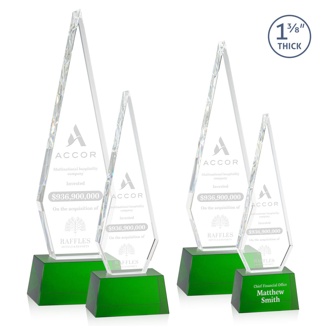 Springfield Award on Robson Base - Green