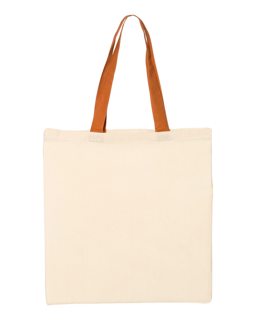 Economical Tote with Contrast-Color Handles - QTB6000