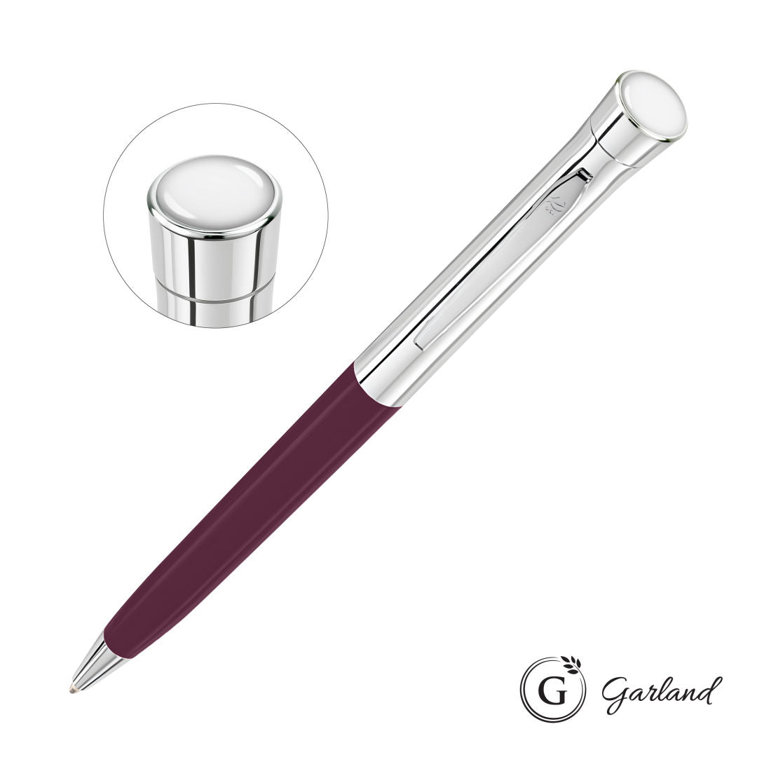 Garland® Founders Custom Ballpoint Pen - Chrome