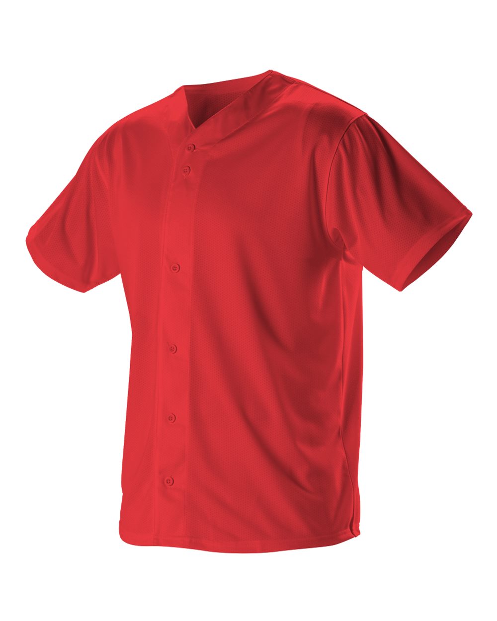 Men's Full Button Lightweight Baseball Jersey - 52MBFJ