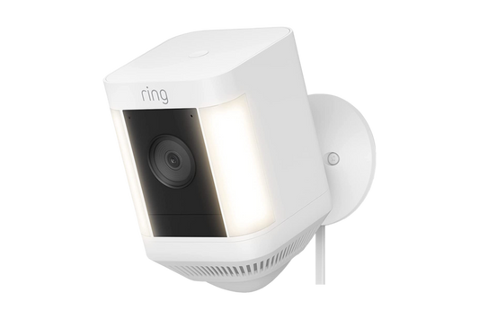 Ring Spotlight Cam Plus Plug-In - White