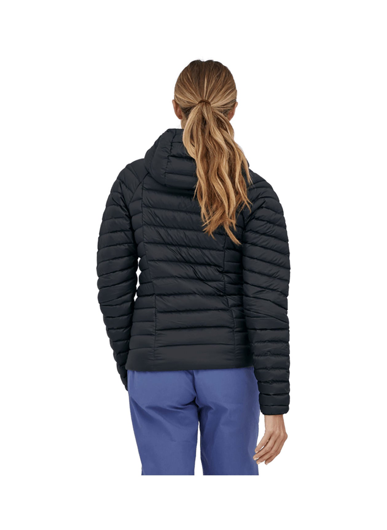 Patagonia Women's Down Sweater Hoodie - Black - XXS