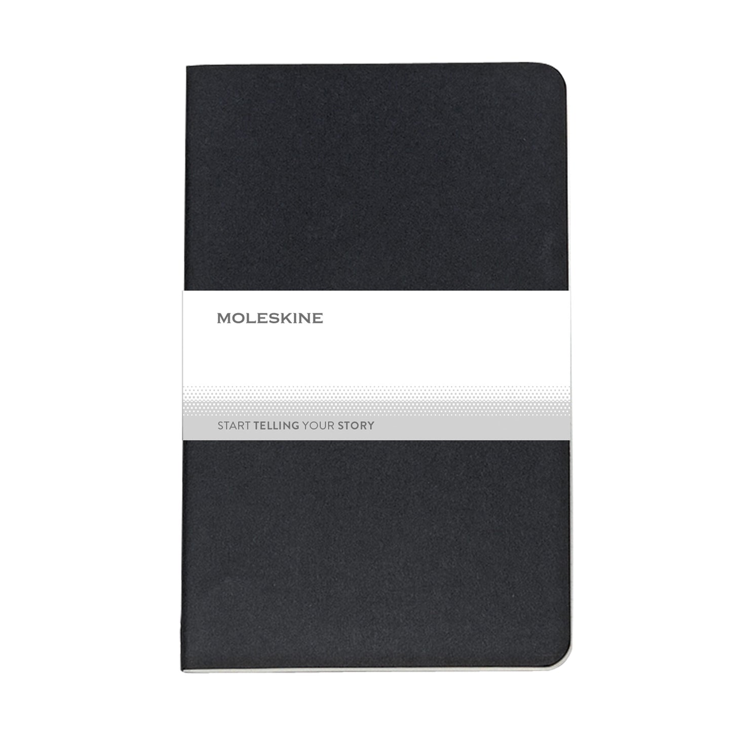 Black Moleskine® Cahier Ruled Large Journal