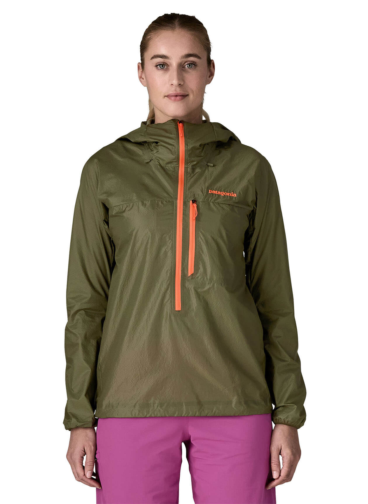 Patagonia Women's Houdini Rock Jacket - Basin Green - XS