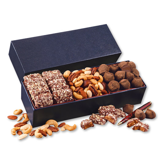 Navy Gift Box of Treats