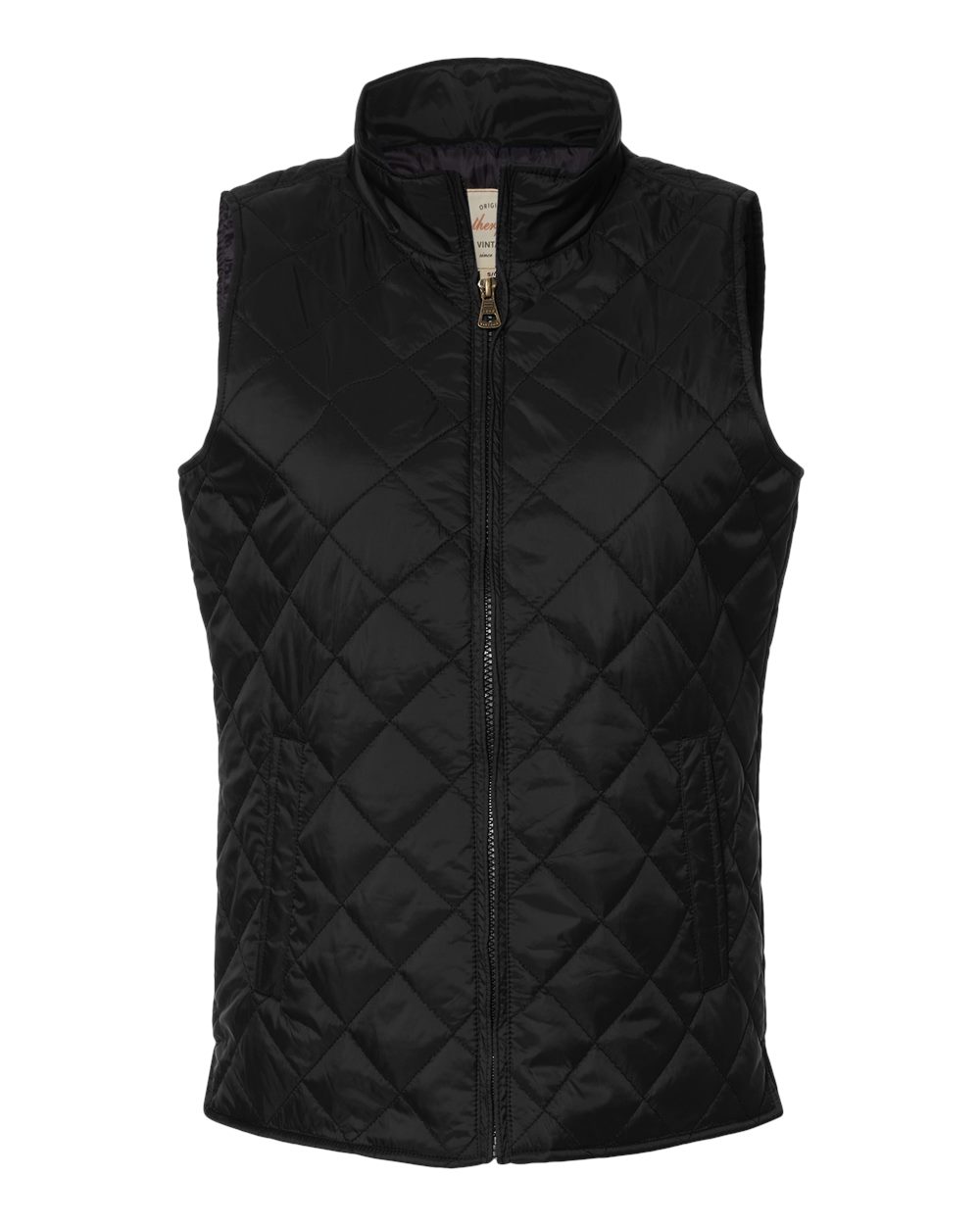 Women's Vintage Diamond Quilted Vest - W207359