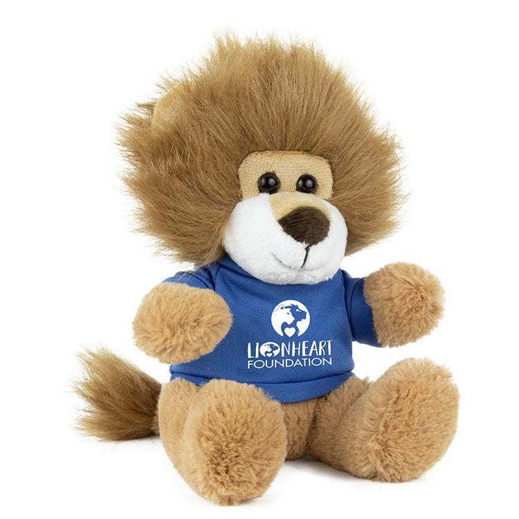 "FLUFFY THE FIERCE" 6” Plush Teddy Lion