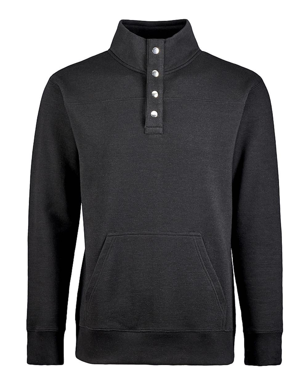Men's Ripple Fleece Snap Sweatshirt - 8708
