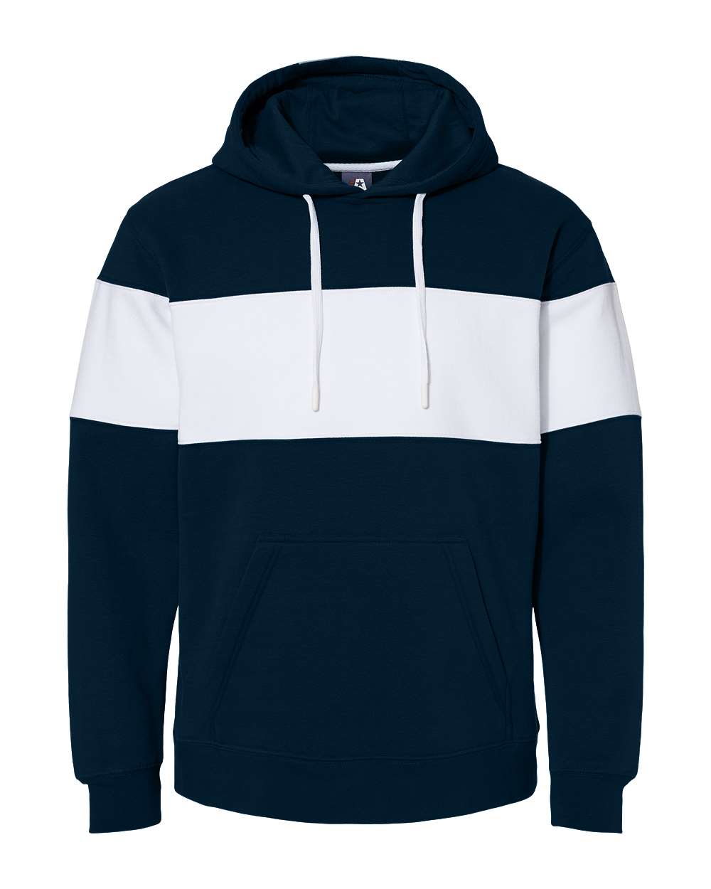 Men's Varsity Fleece Colorblocked Hooded Sweatshirt - 8644