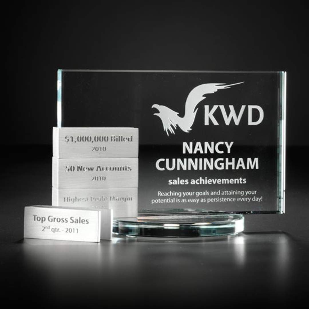 Tower Award w/4 Bars