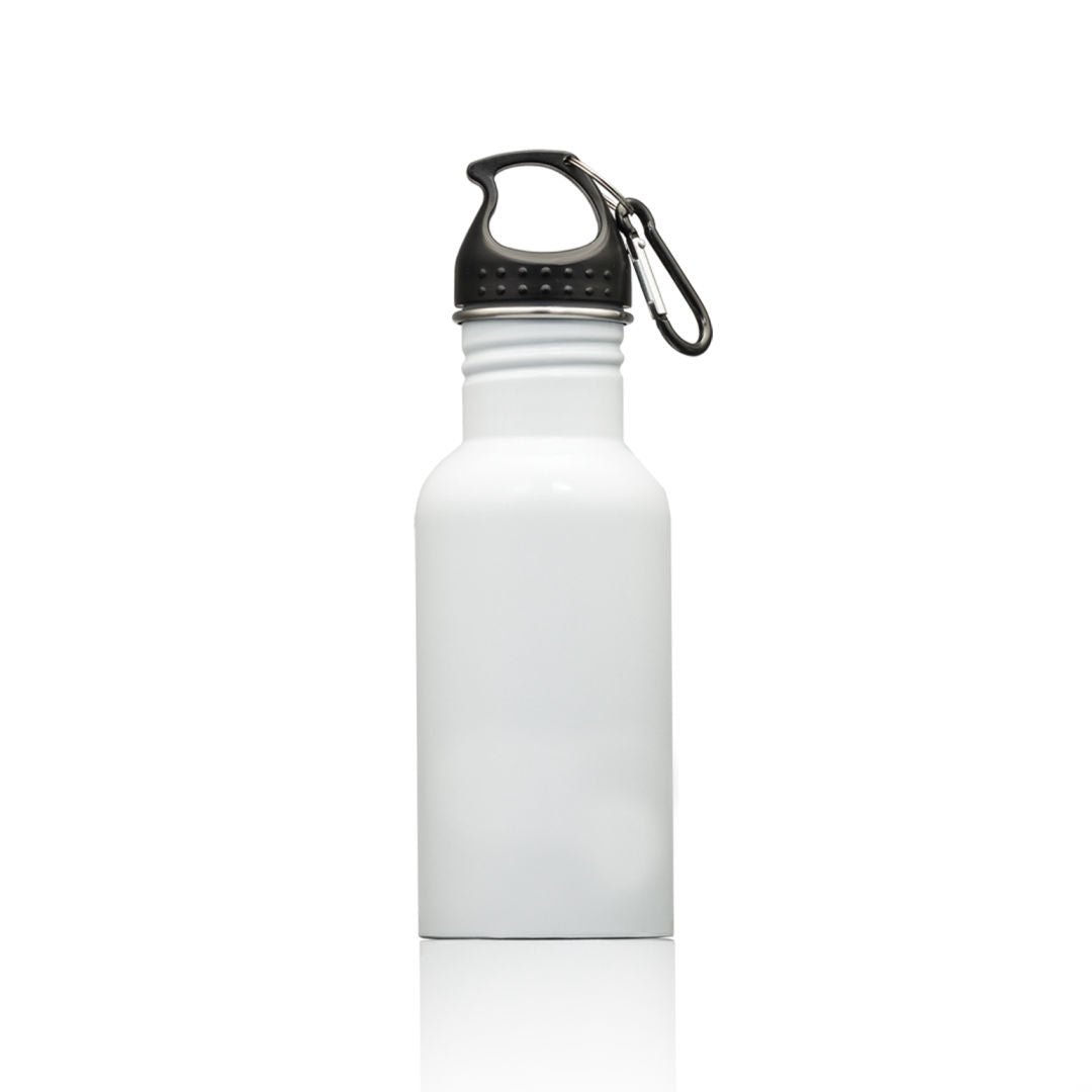 Wide Mouth Bottle with Carabiner - 16oz