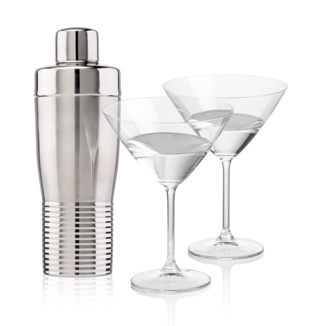 Genoa Shaker & Coleford Martini Set