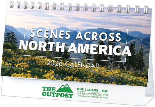 SCENIC AMERICA DESK CALENDAR