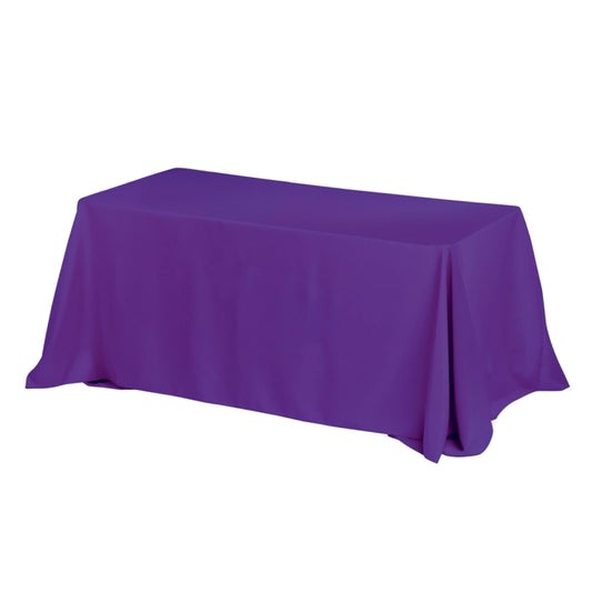 "Preakness Eight" 3-Sided Economy 8 ft Table Cloth & Covers (PhotoImage Full Color) / Fits 8 ft Tabl