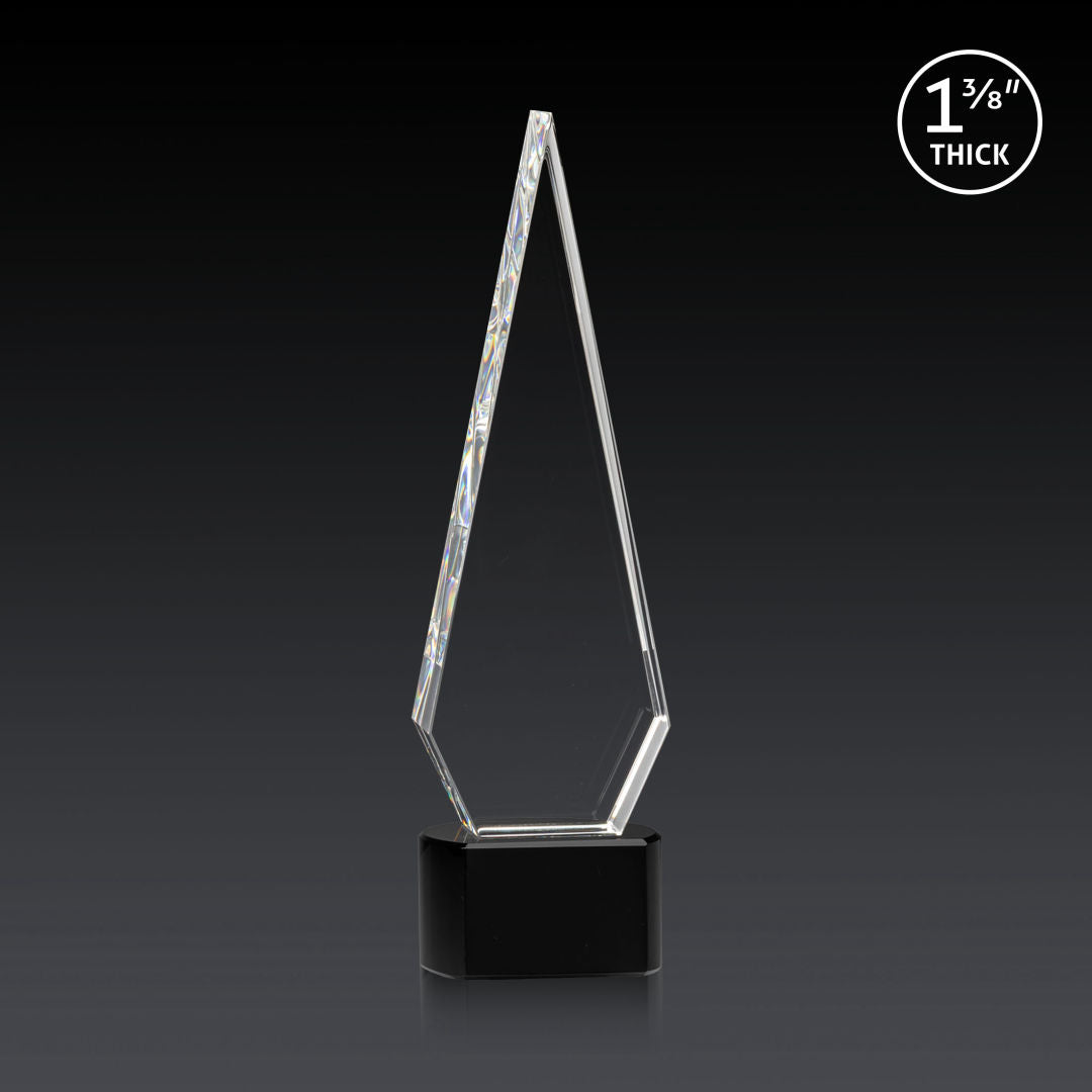 Springfield 3D Award on Paragon Base - Black