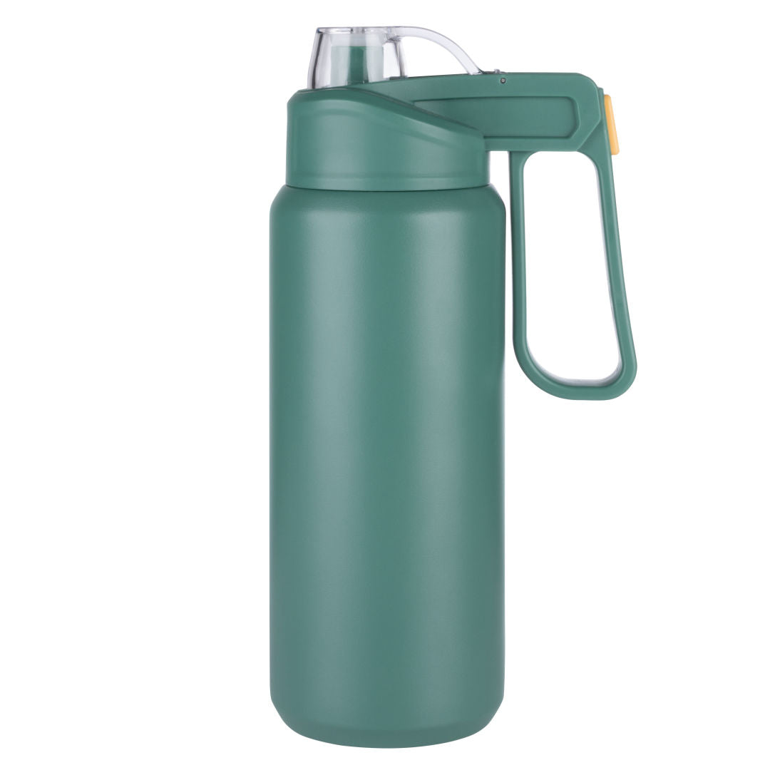 Ankaa Sports Bottle w/Straw & Handle - 33oz