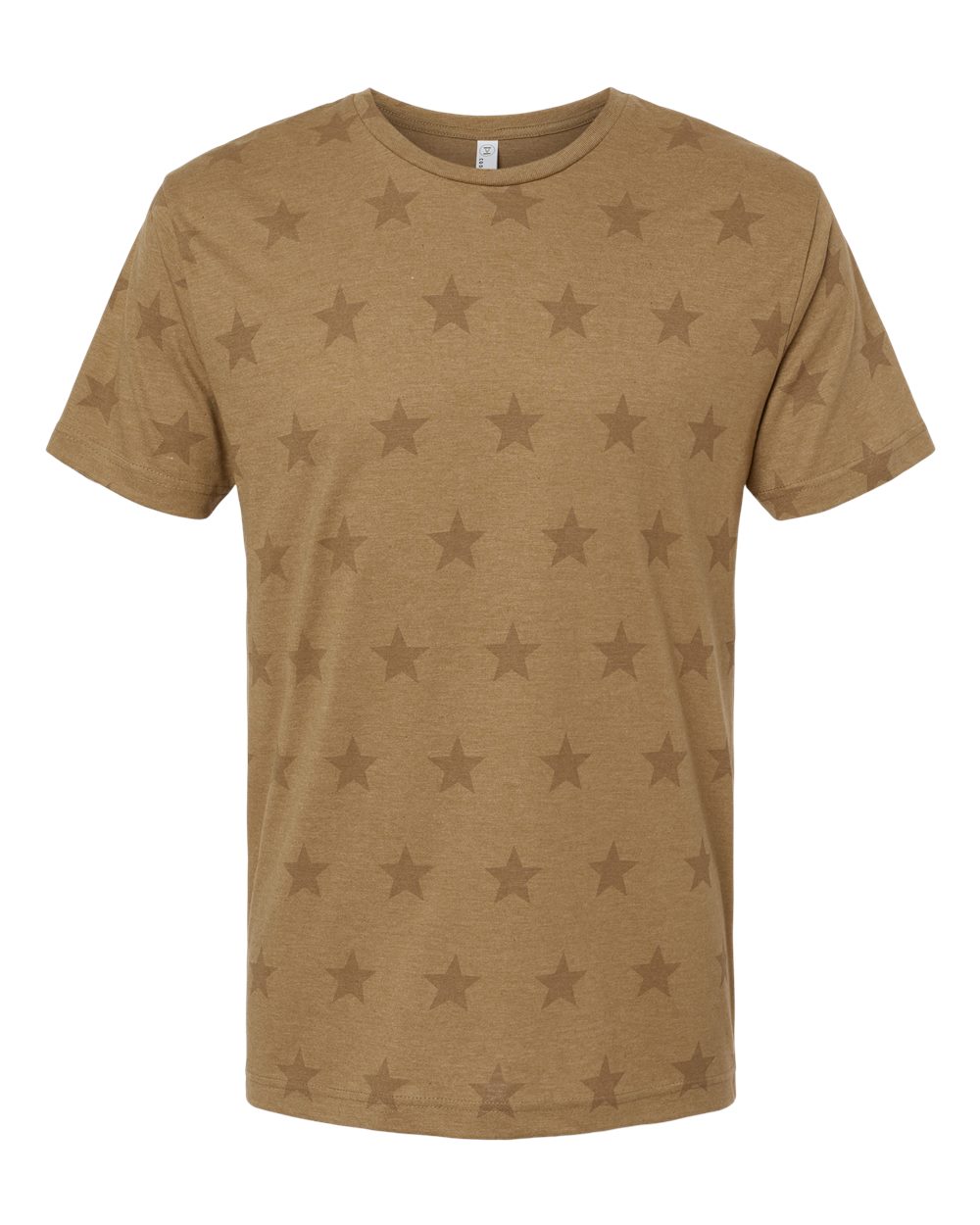 Men's Star Print Tee - 3929